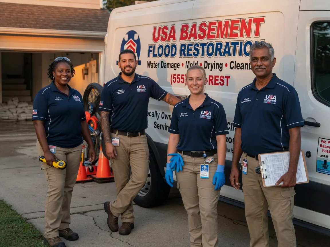 Basement Flood Cleanup company in Lincoln University, PA